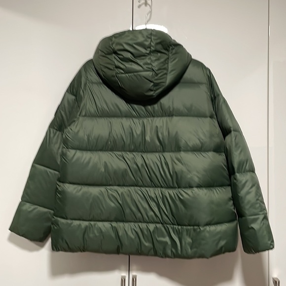 ZARA Hooded Puffer Jacket Color-Green Size-XL NWT - Picture 4 of 16
